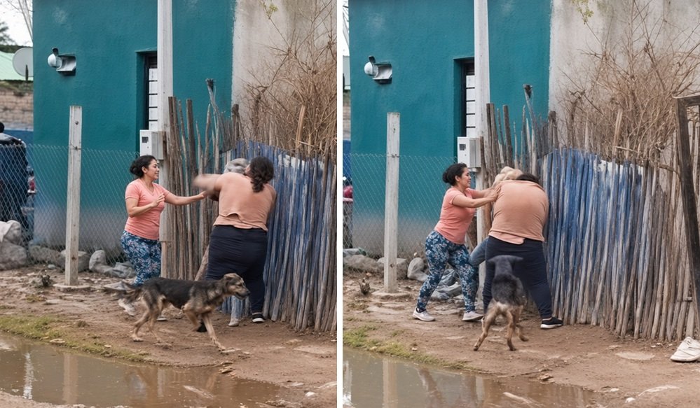 Los Ralos: dos mujeres protagonizaron una violenta pelea en la vía pública